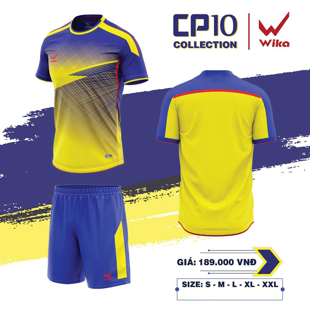 quần áo bóng đá Wika CP10 2