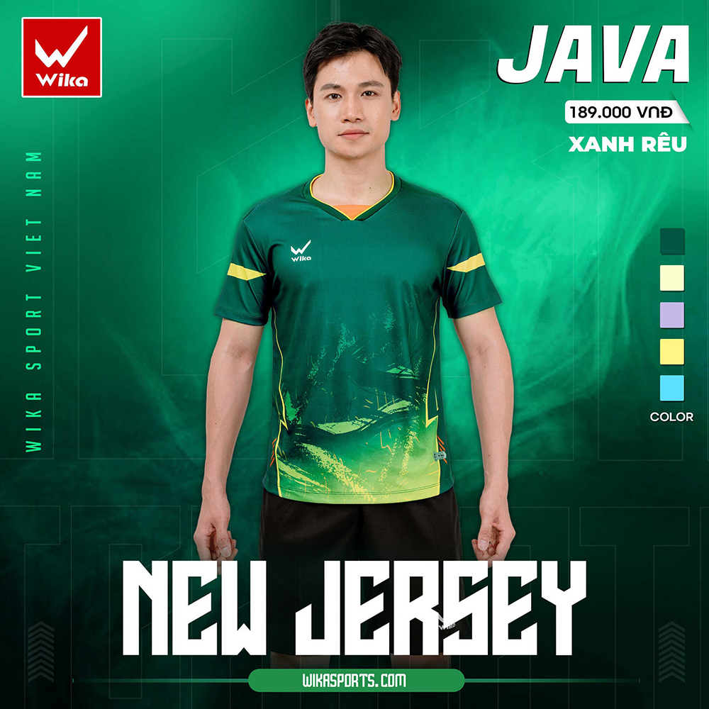 quần áo bóng đá Wika Java 1