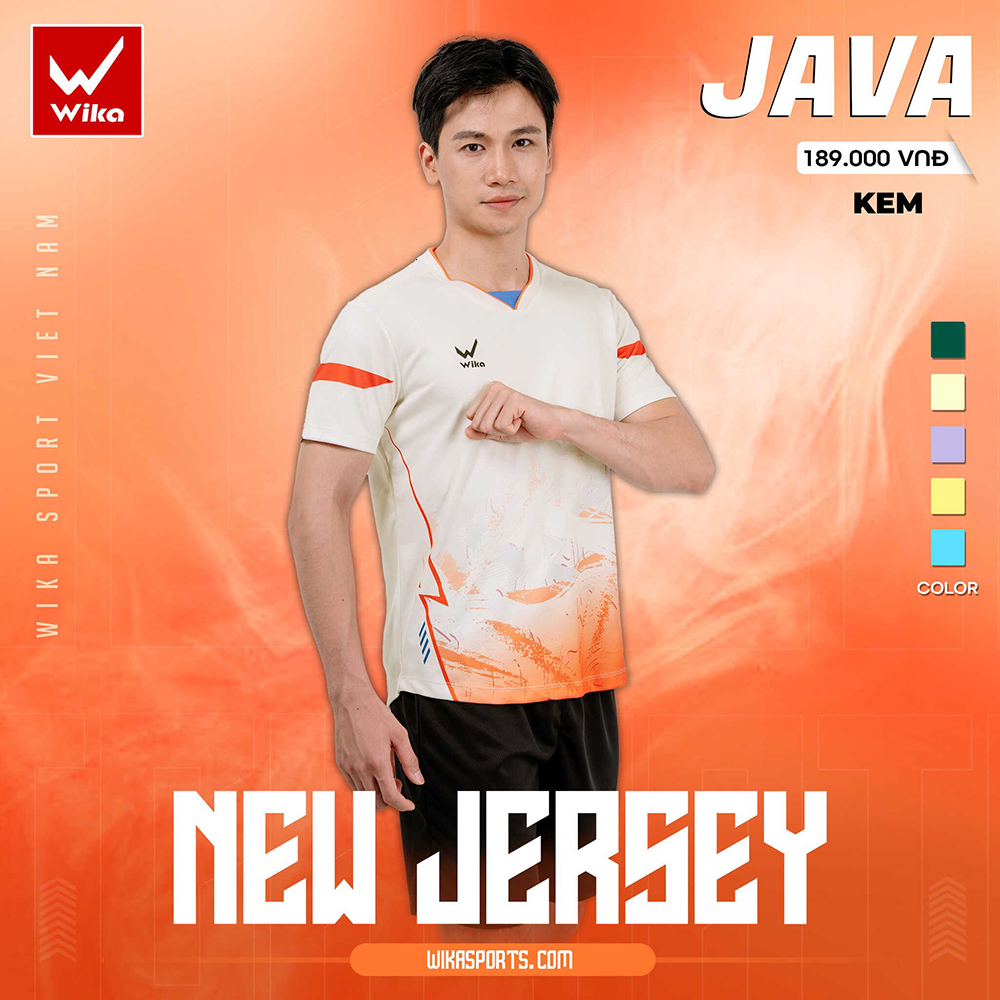 quần áo bóng đá Wika Java 2