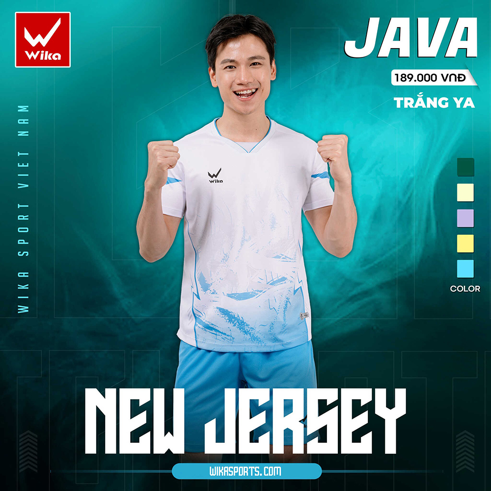 quần áo bóng đá Wika Java 3