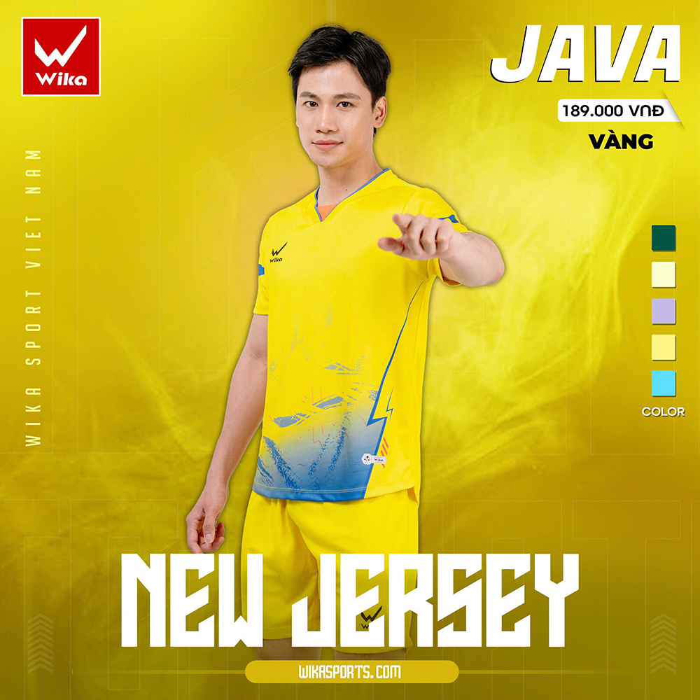 quần áo bóng đá Wika Java 4