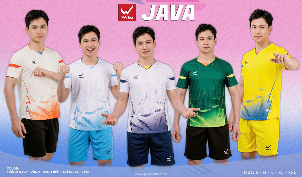 quần áo bóng đá Wika Java 6