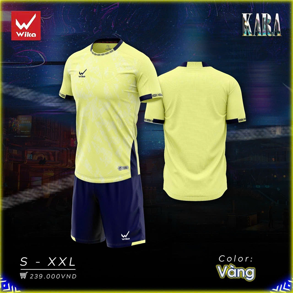 quần áo bóng đá Wika Kara 3