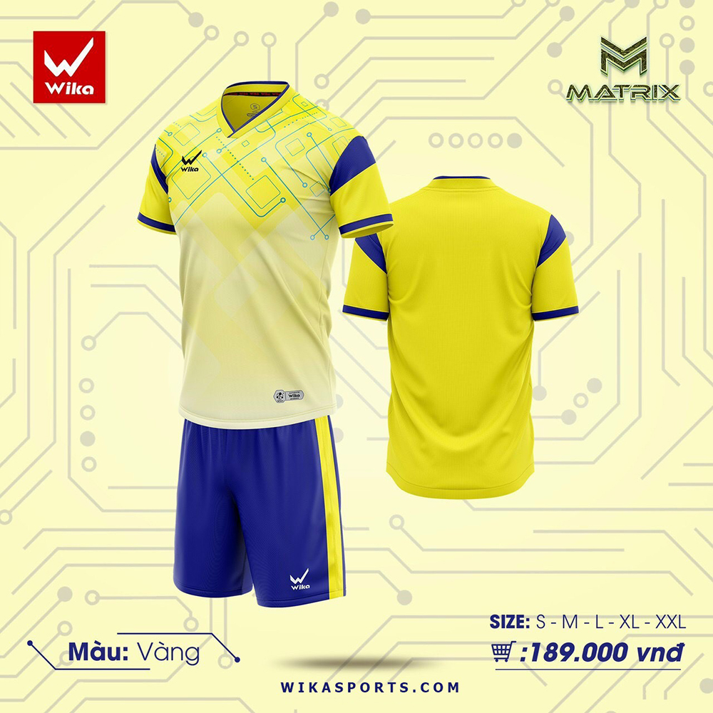quần áo bóng đá Wika Matrix 5