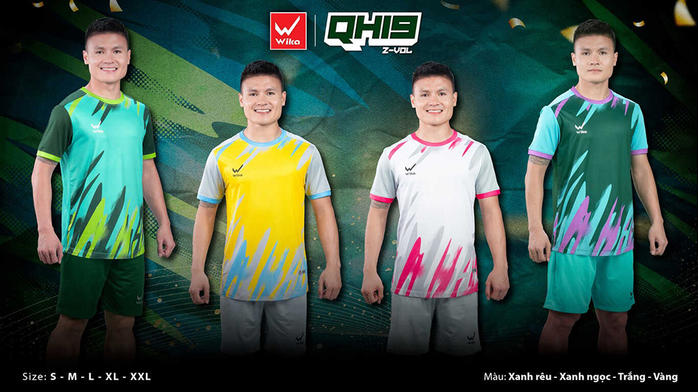 quần áo bóng đá Wika QH19 Z-Vol 5