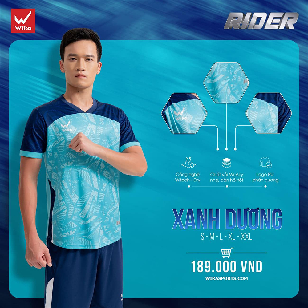 quần áo bóng đá Wika Rider 1