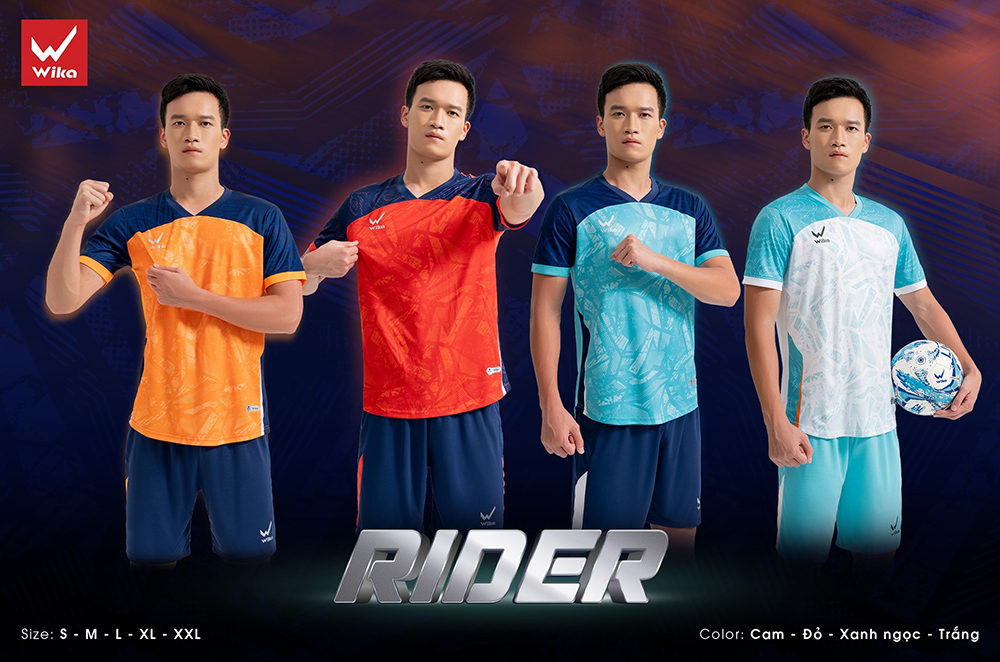 quần áo bóng đá Wika Rider 5