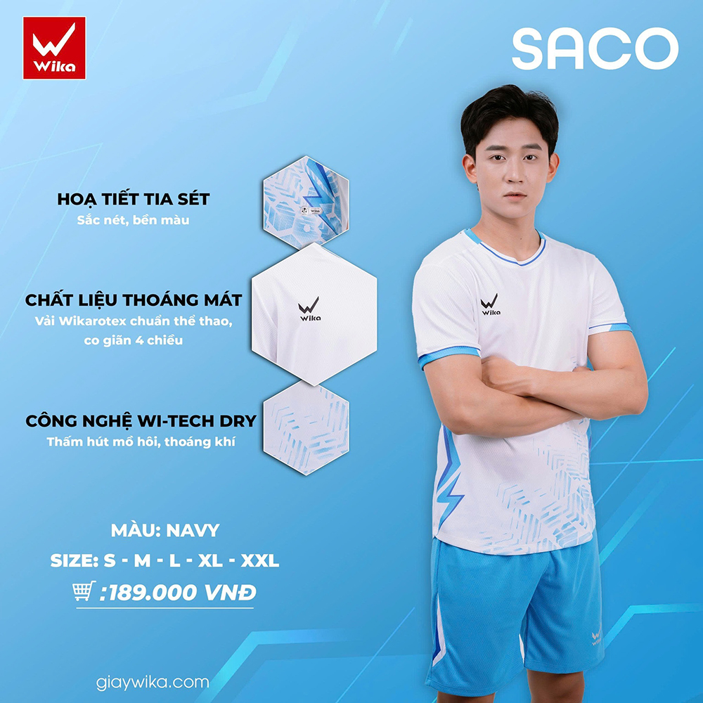 quần áo bóng đá Wika Saco 3