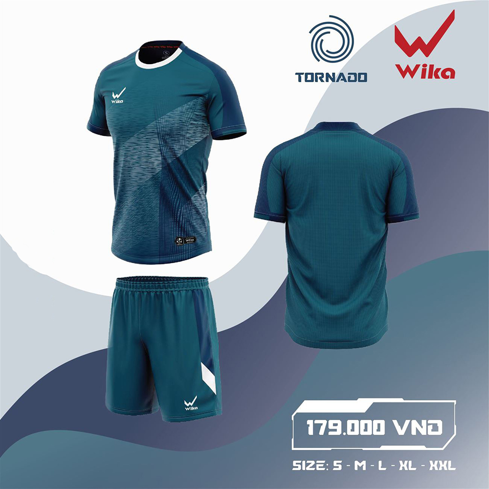quần áo bóng đá Wika Tornado 2