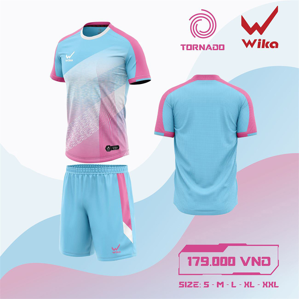 quần áo bóng đá Wika Tornado 3