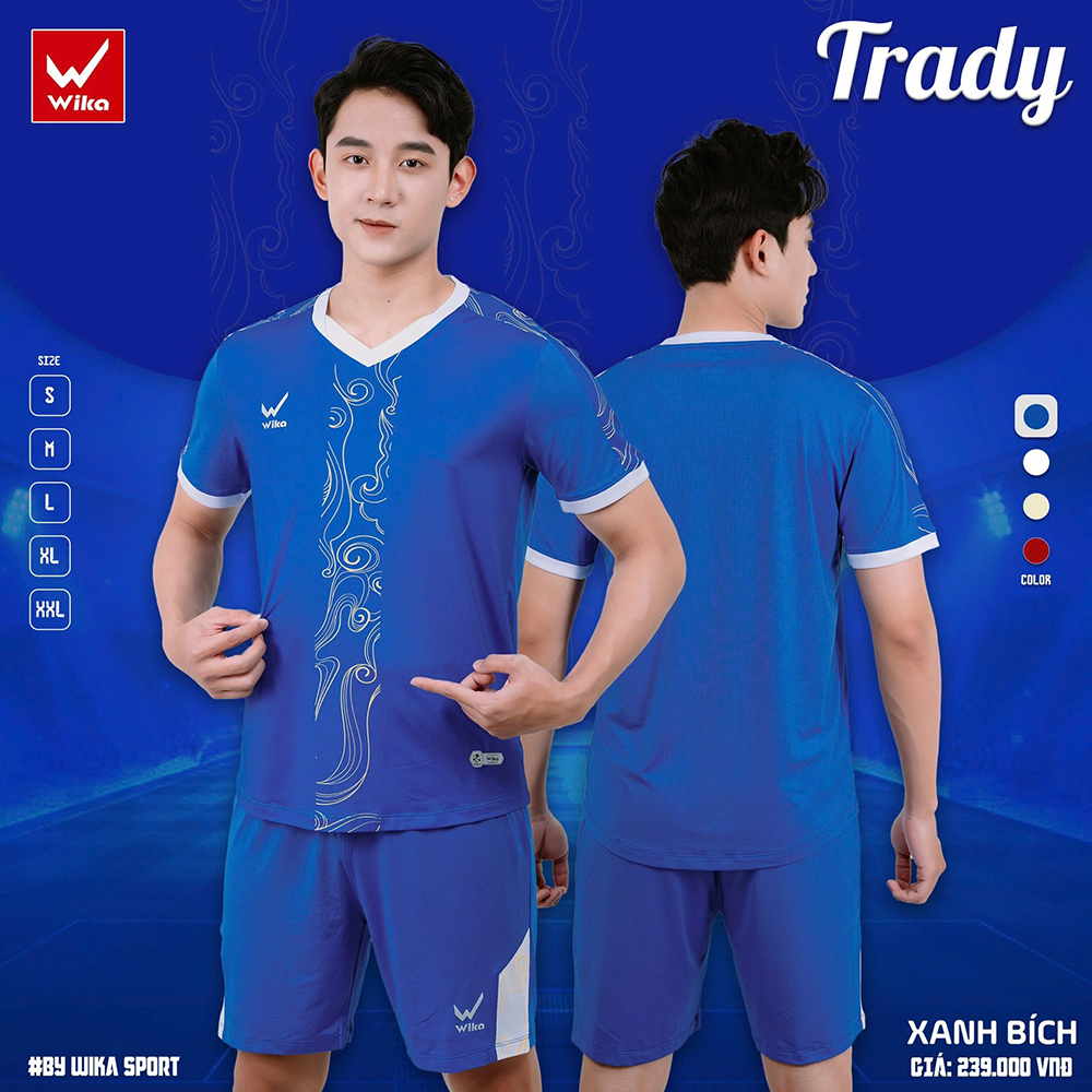 quần áo bóng đá Wika Trady 1