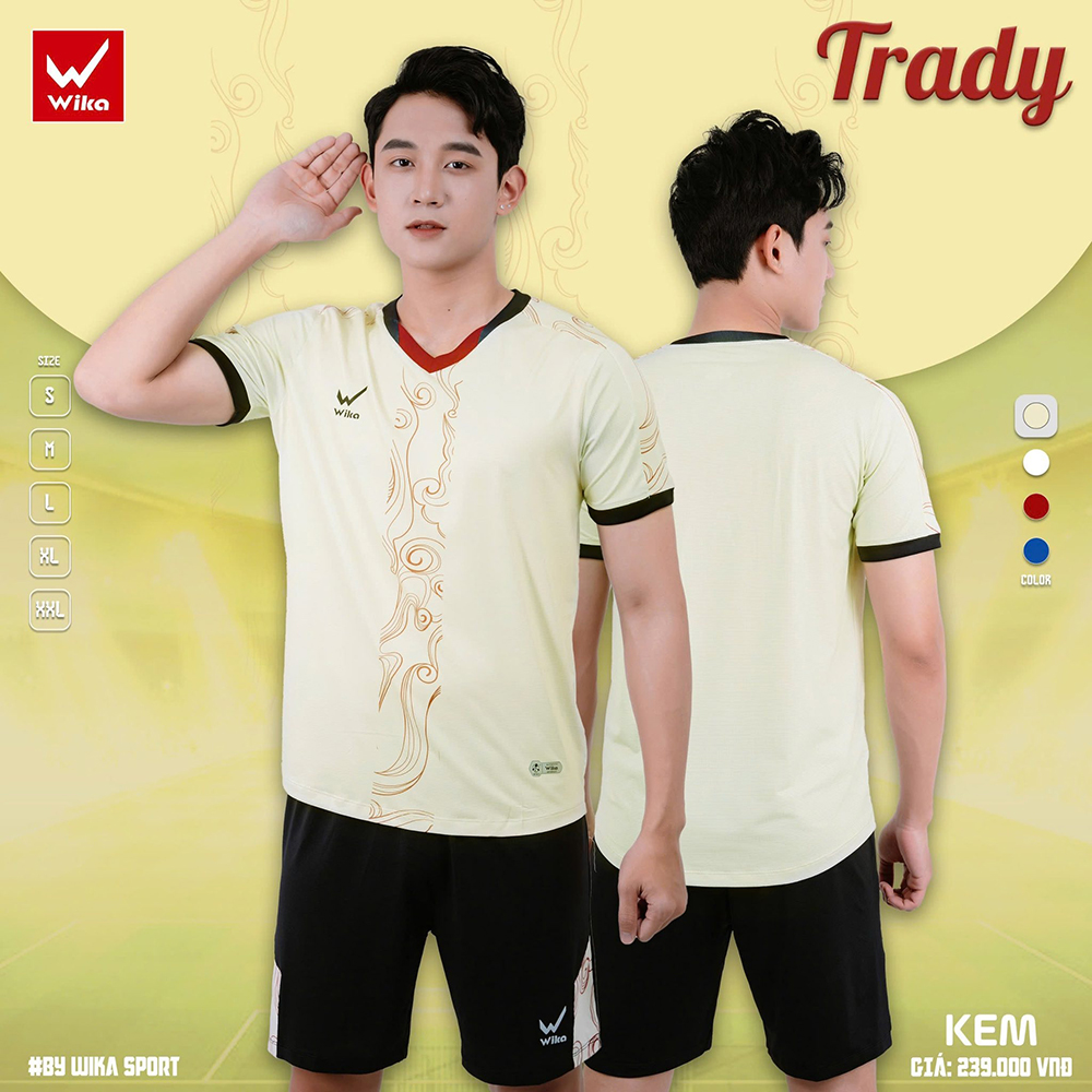 quần áo bóng đá Wika Trady 3