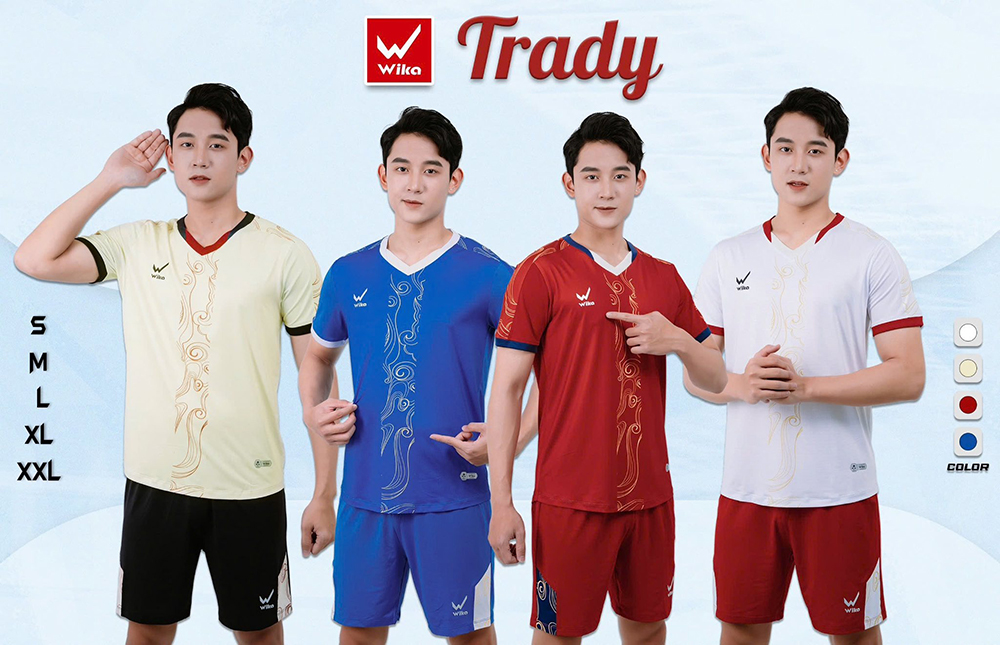 quần áo bóng đá Wika Trady 5
