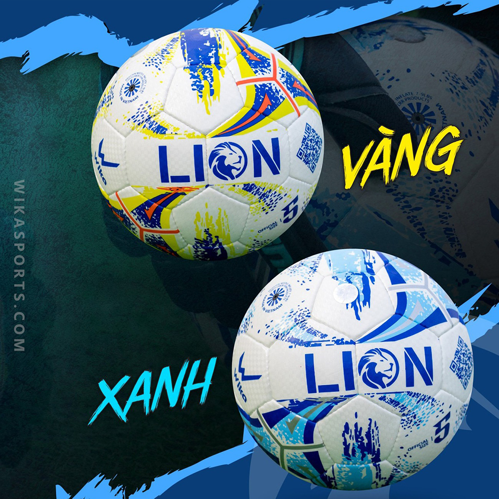 quả bóng đá Size 5 Wika Lion 2