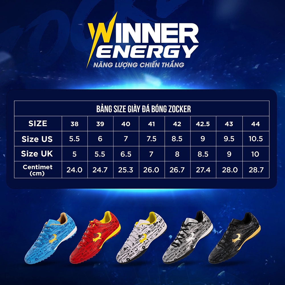 giày bóng đá Zocker Winner Energy 6