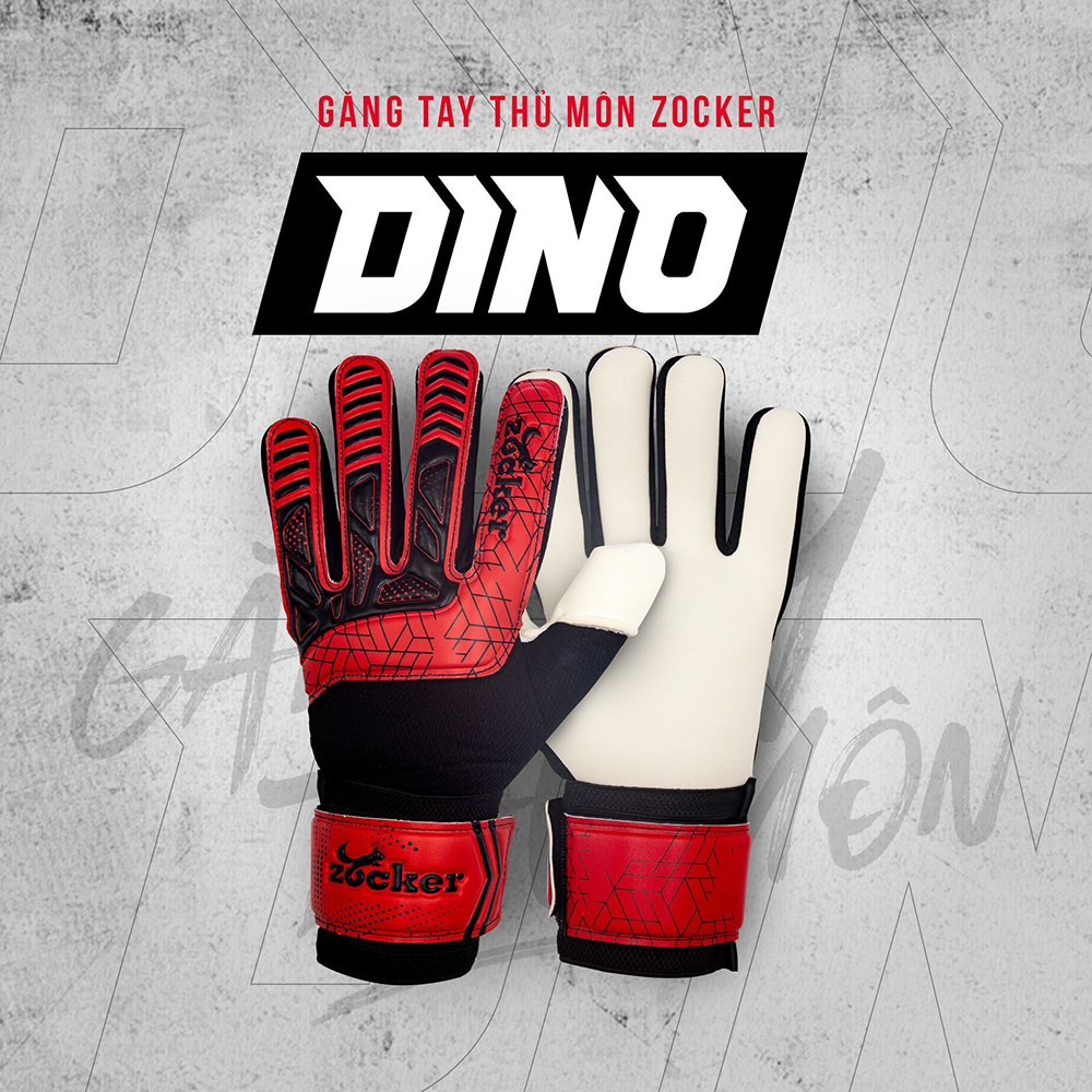 găng tay thủ môn Zocker Gloves Dino 5