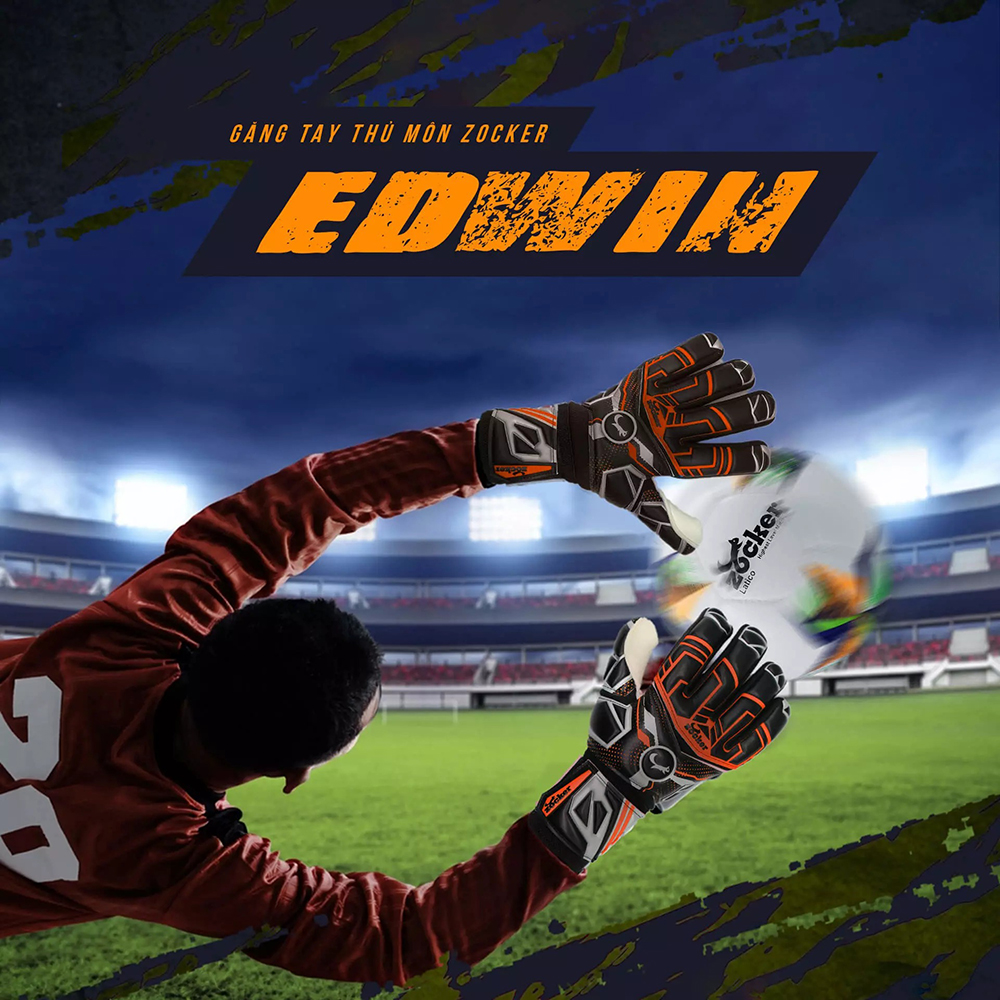găng tay thủ môn Zocker Gloves Edwin 1