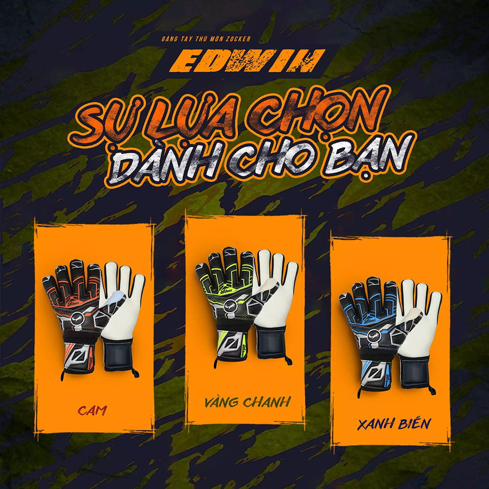 găng tay thủ môn Zocker Gloves Edwin 5