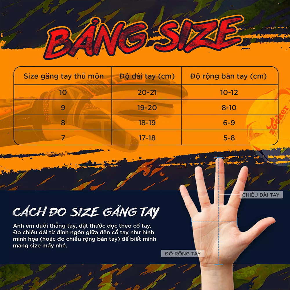 găng tay thủ môn Zocker Gloves Edwin 6