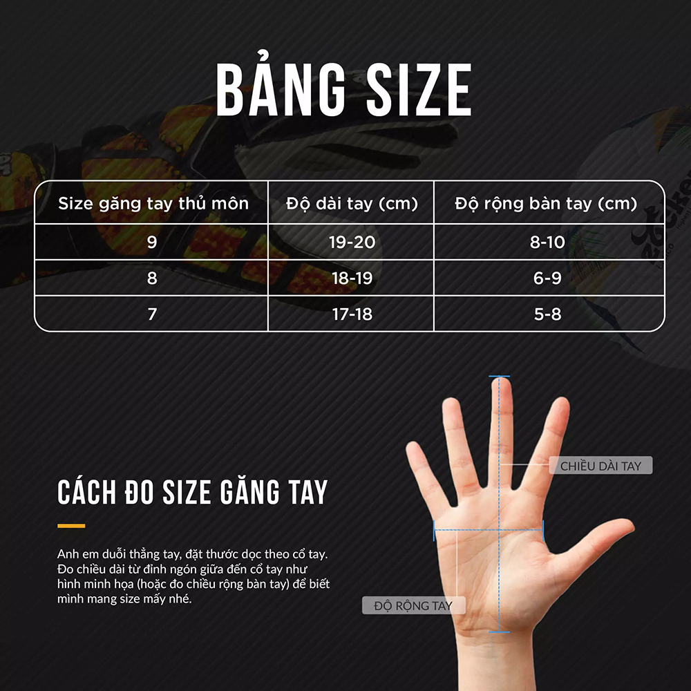 găng tay thủ môn Zocker Gloves Fabien 8