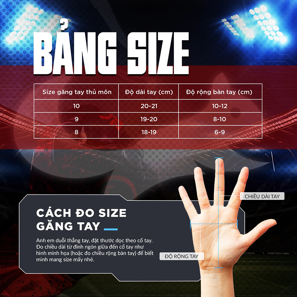 găng tay thủ môn Zocker Gloves Spencer 6