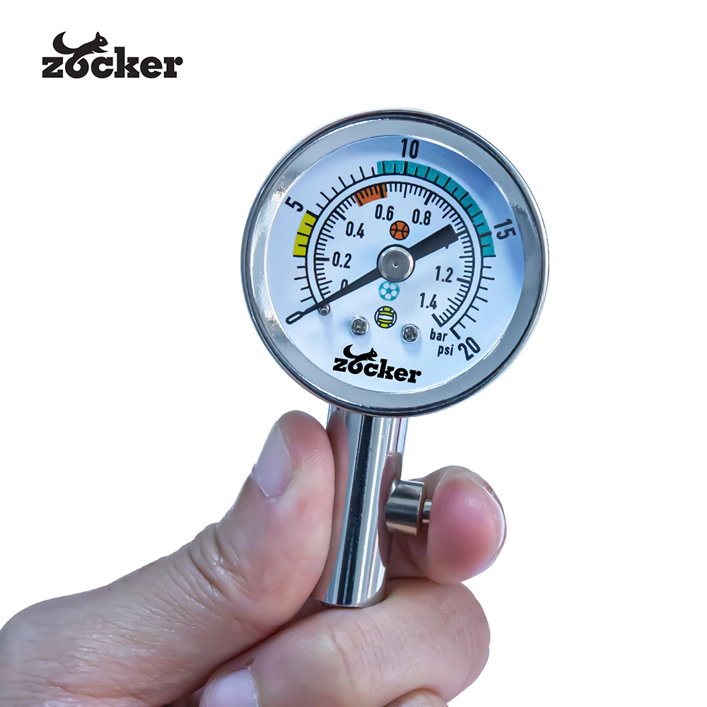 đồng hồ đo áp suất bóng Zocker 3