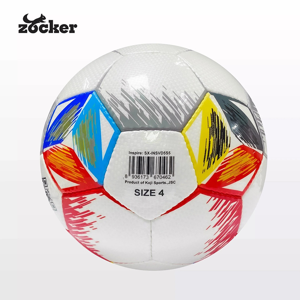 quả bóng đá tập luyện Size 4 Zocker Inspire da SVD 2