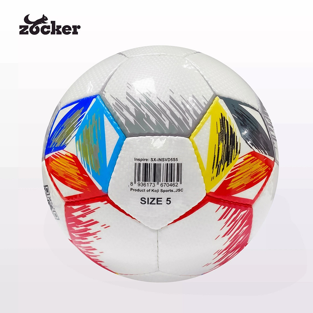 quả bóng đá tập luyện Size 5 Zocker Inspire da SVD 3