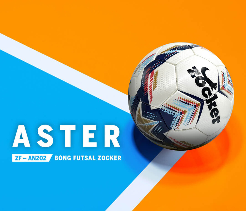 quả bóng đá Futsal Zocker Aster ZF-AN202 2