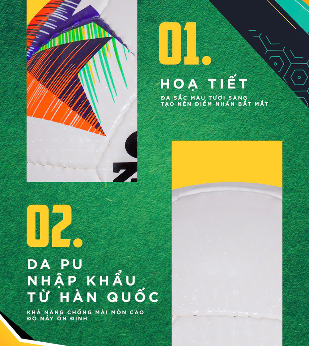 quả bóng đá Futsal Zocker Kasper ZF-KN202 4