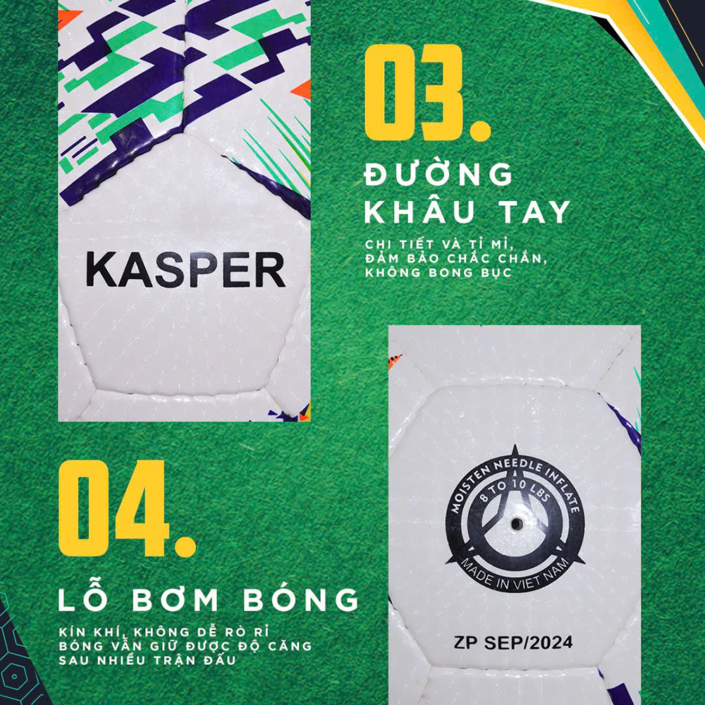 quả bóng đá Futsal Zocker Kasper ZF-KN202 5