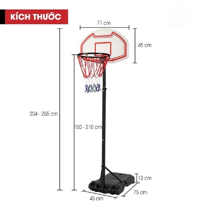 TỔNG QUAN VỀ TRỤ BÓNG RỔ TT-01