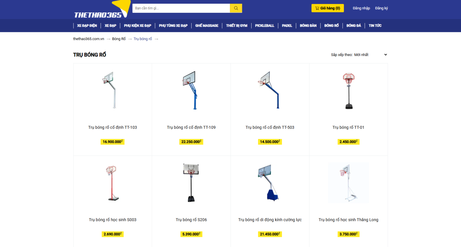 5. Tại sao nên mua trụ bóng rổ cố định tại Thể Thao 365?