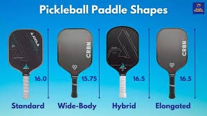 Hình dạng và kích thước mặt vợt picckleball