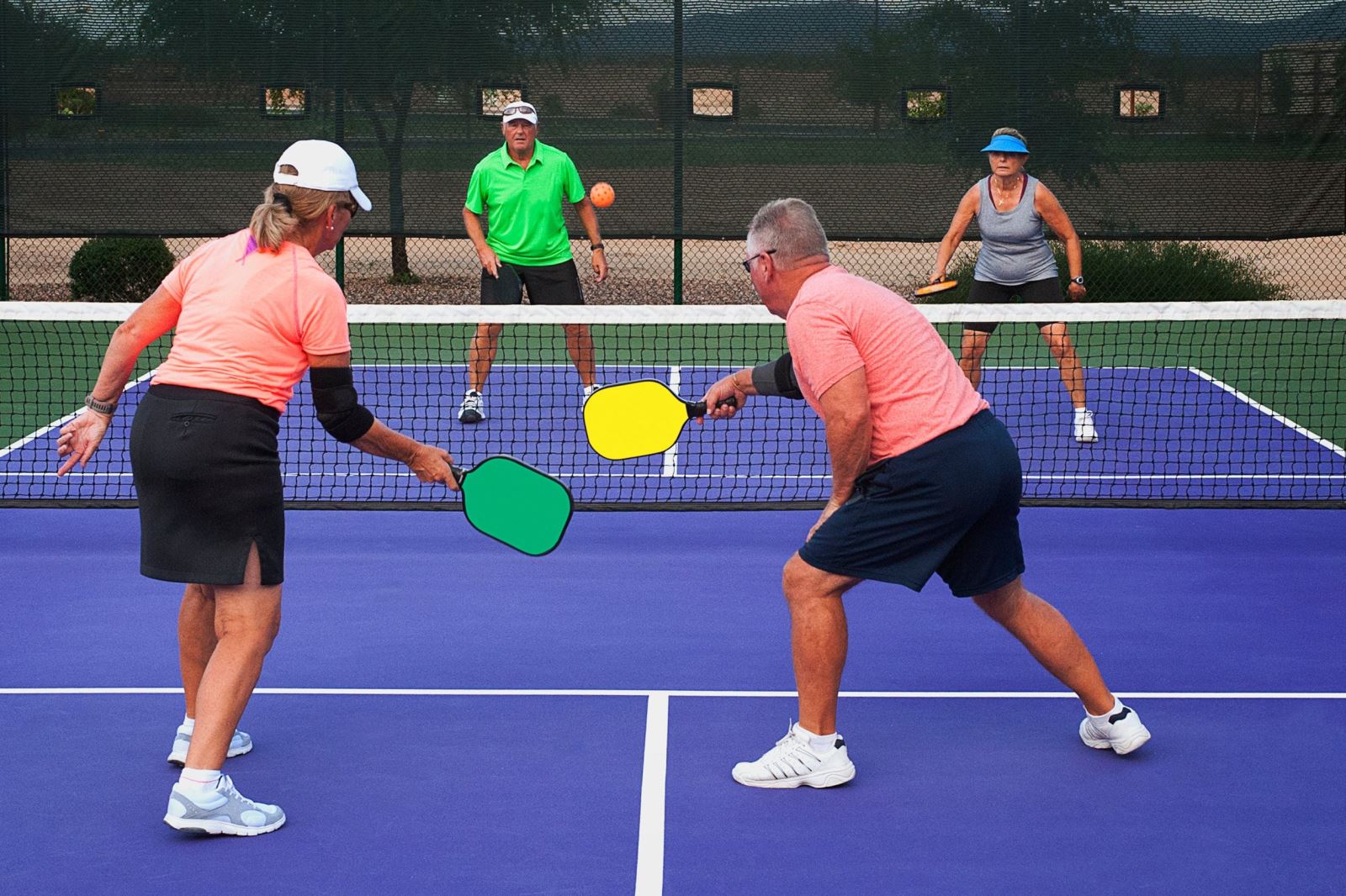 Thực hành phối hợp Pickleball