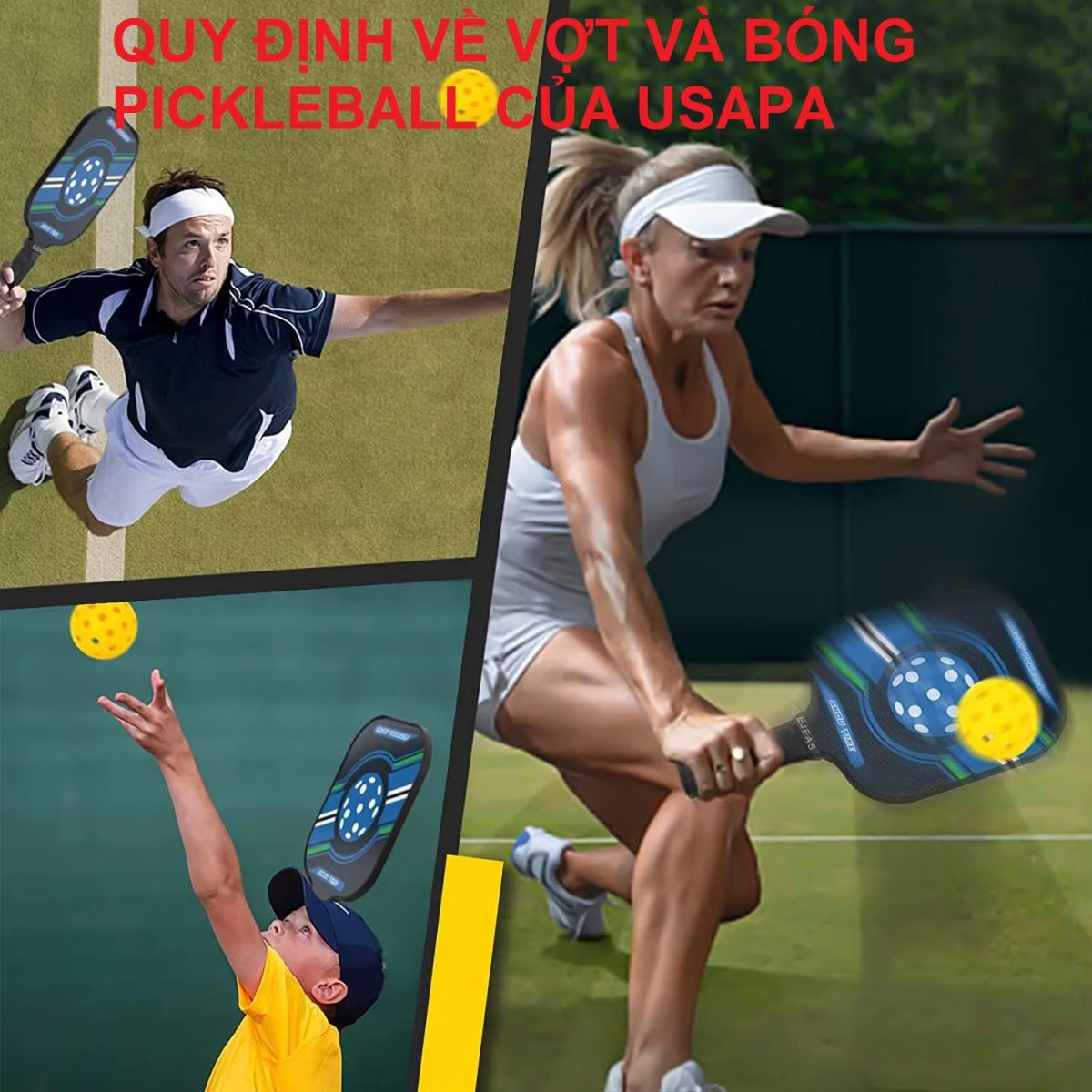 USAPA là gì ? Quy định về vợt và bóng Pickleball của USAPA như thế nào ?