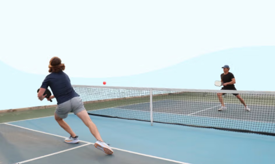 Thi đấu đơn (Singles) Pickleball