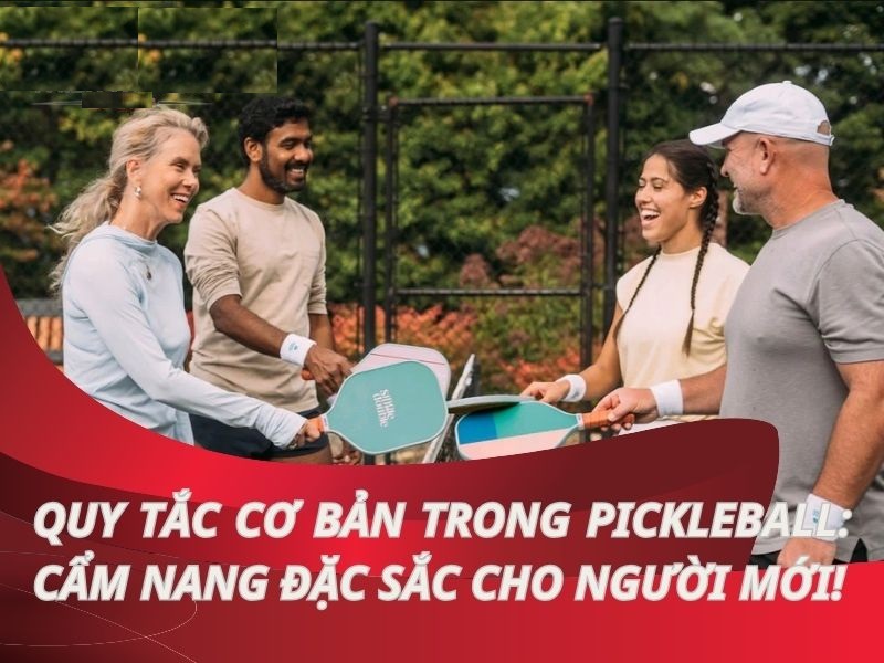 Những quy tắc cơ bản chơi Pickleball