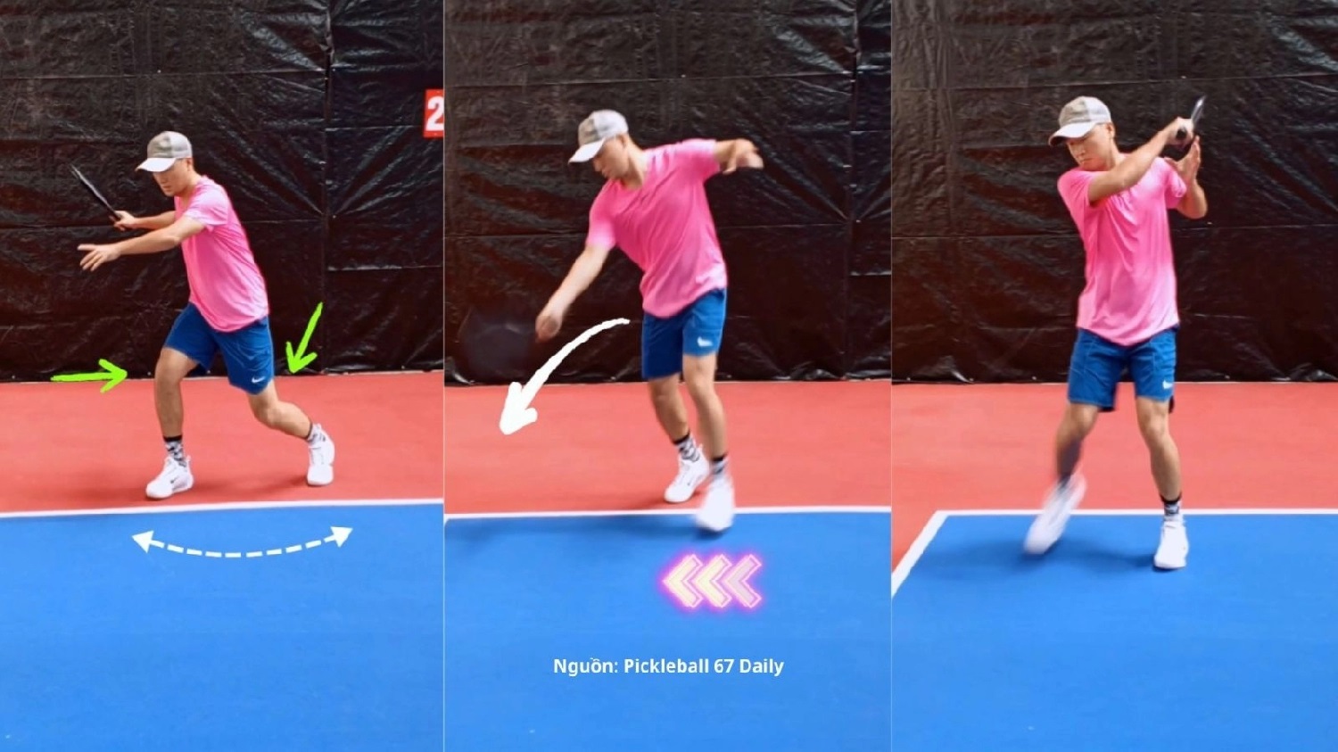 Kỹ thuật giao bóng pickleball