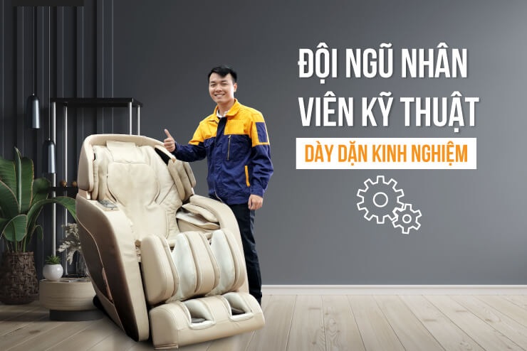 ghế massage dịch vụ chăm sóc khách hàng chuyên nghiệp