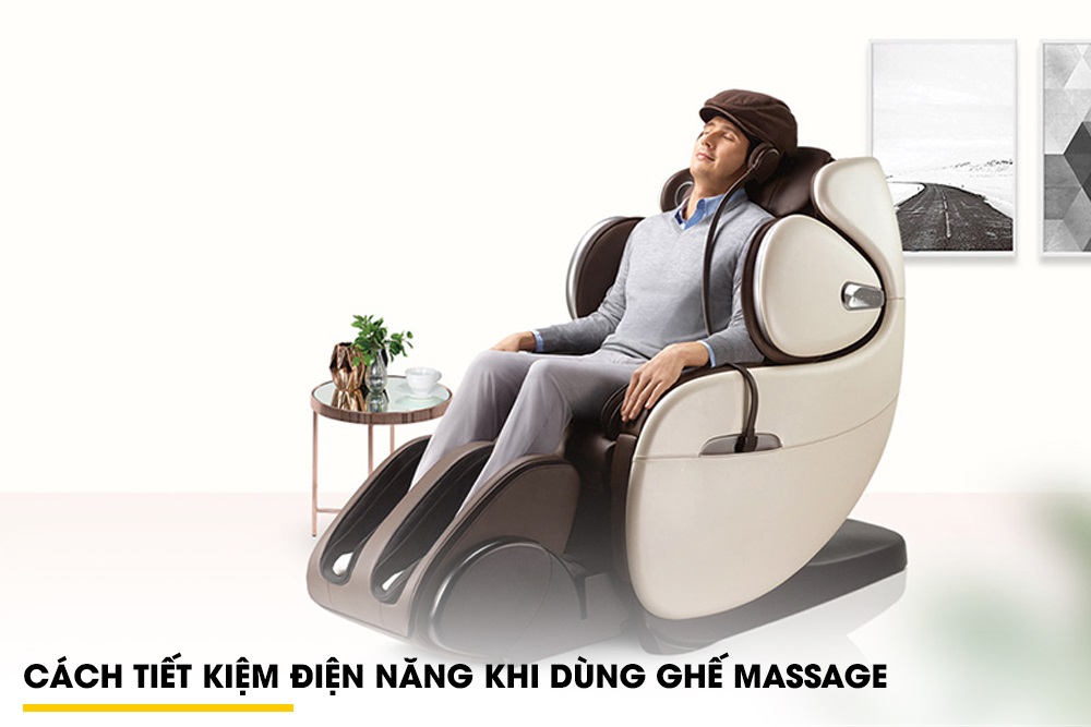 Chế độ tiết kiệm năng lượng của ghế massage