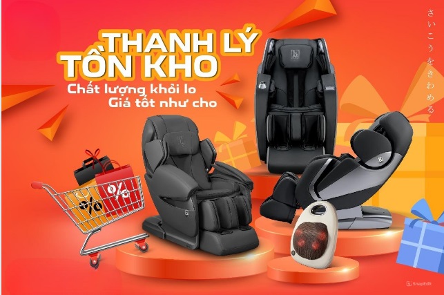 Ghế massage thanh lý giá bao nhiêu