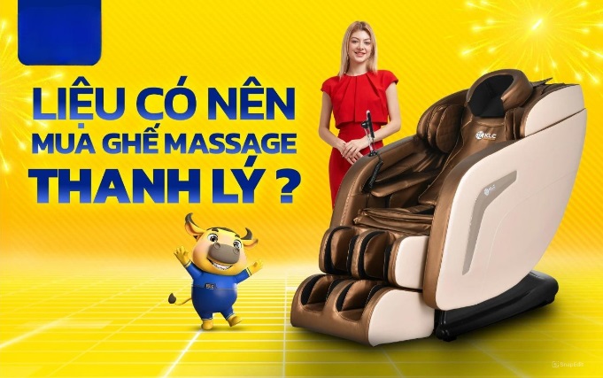 Lý do nên mua ghế massage thanh lý trưng bày