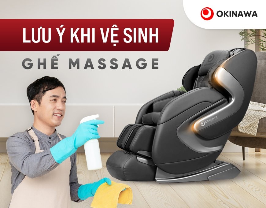 Lợi ích của việc giữ ghế massage sạch sẽ