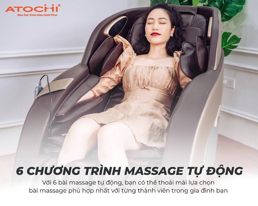 Ghế massage giá rẻ vẫn có thể có các chế độ massage tự động