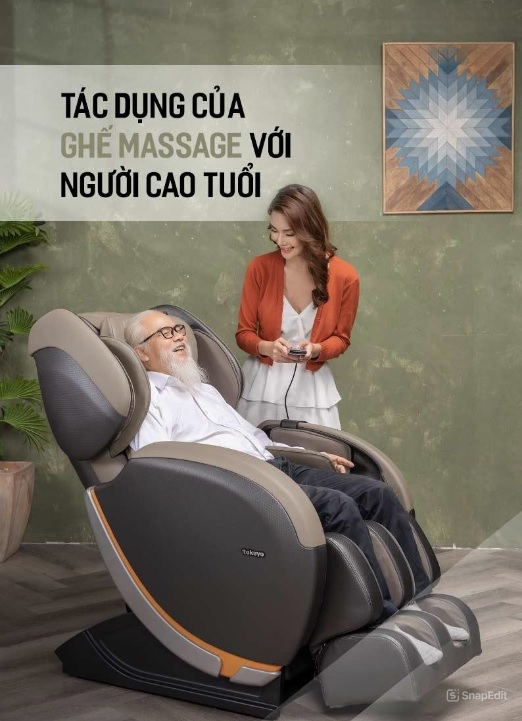 Top 10 ghế massage toàn thân cho người già, người cao tuổi giá rẻ chất lượng tốt nhất