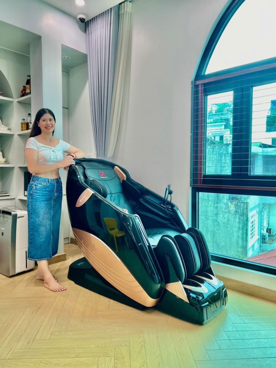 Ghế massage Nhật Bản có độ bền vượt thời gian