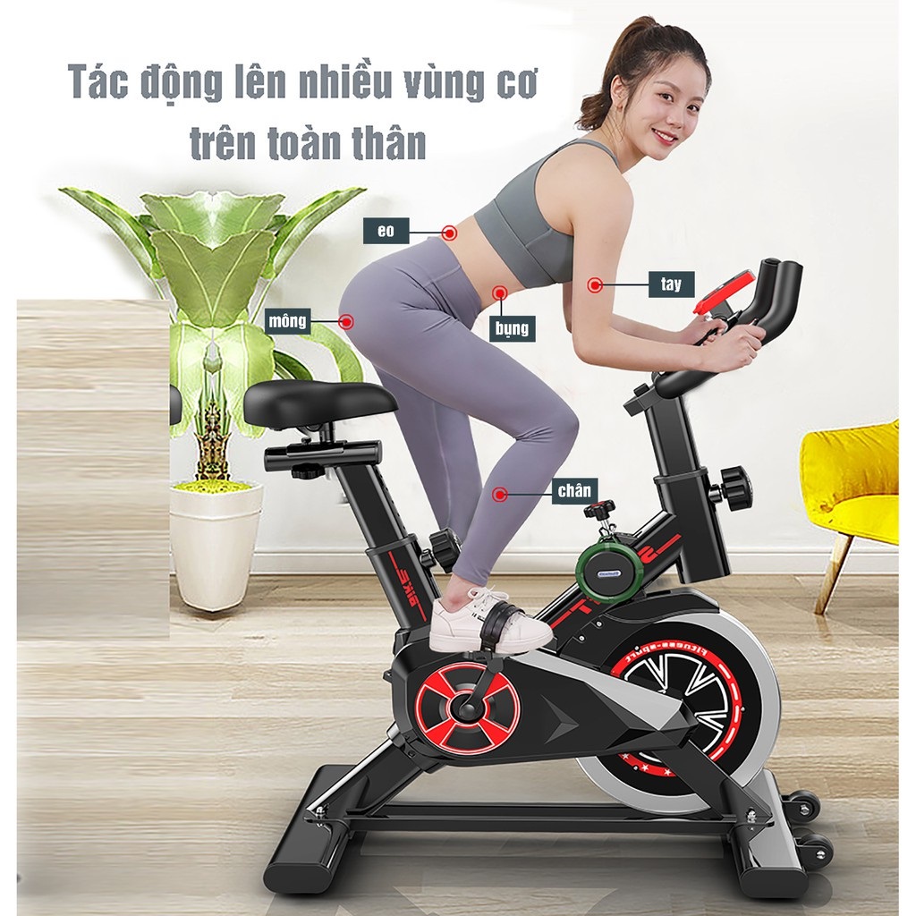 Xe đạp tập tại nhà Tăng cường cơ bắp