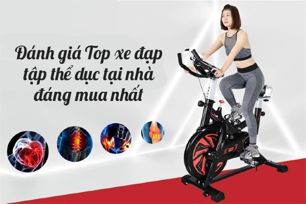 Một số mẫu xe đạp tập thể dục tại nhà đang HOT nhất tại Thể thao 365