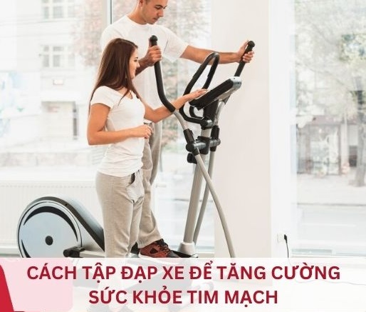 Hướng dẫn tập luyện cùng xe đạp tập thể dục trong nhà giúp ngăn ngừa bệnh tim mạch